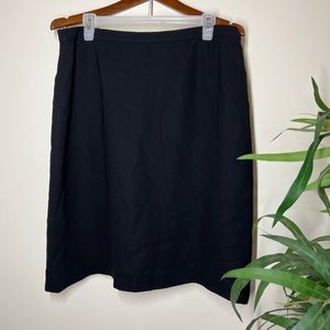 Black vintage miniskirt